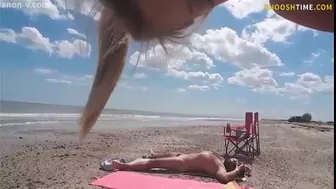 Wife Fucked At The Beach